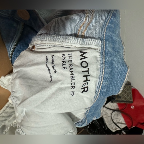 MOTHER Light Blue Women Jeans - Picture 4 of 5